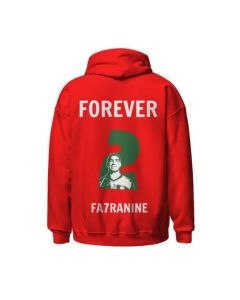 Iconic Maroc Hoodie Unisexe Rouge -Hakimi