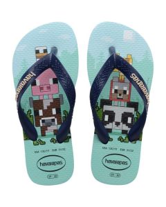 Havaianas- Tongs Enfant KIDS MINECRAFT LAVENDER BLUE