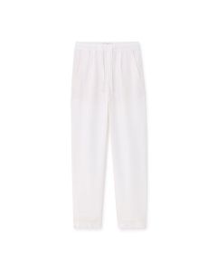 Pantalon loose 100% lin