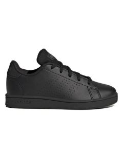 Chaussures Adidas Advantage K pour Enfant - Noir - Lacets