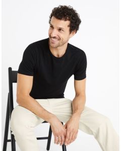 Essentiel - Le T-shirt col rond coton stretch