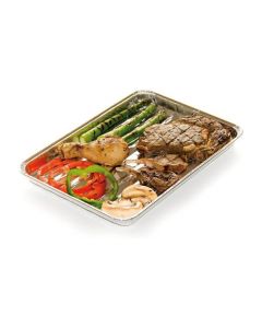 BARBECOOK - LOT DE 5 PLATS BARBECUE EN ALUMINIUM