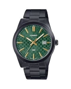 Casio Homme Numérique Quartz Montre avec Bracelet en Acier Inoxydable MTP-VD03B-3AUDF