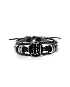 Bracelet naruto en cuir - accessoires de bijoux musulmans