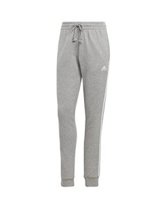 Pantalon de sport - ADIDAS - Essentials 3-Stripes - Femme - Medium Grey Heather - Cuffed