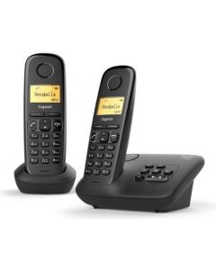 GIGASET Téléphone Fixe A 170 Duo Noir sur marjanemall aux meilleurs prix au  Maroc