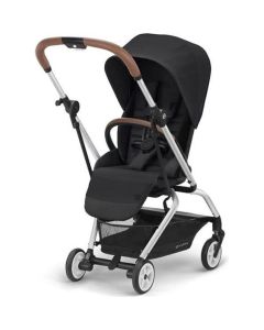 Poussette Cybex Eezy S Twist 2 Deep Black - Châssis Silver