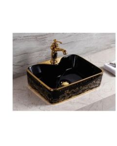 Mitigeur de lavabo haut bronze noir Série Muse MOMALI