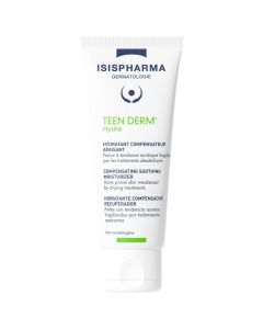 Crème hydratante - IsisPharma - Teen Derm Hydra - 40 ml - Peaux acnéiques - Sans alcool