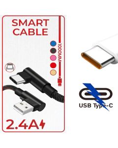 Cable de chargeur USB vers Type C de charge rapid 3.4A 1000mm compatible  avec Samsung