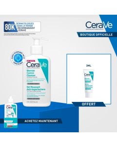 CeraVe Gel Moussant Anti-Imperfections | Peau Grasse à Tendance Acnéique = Miniature Offerte