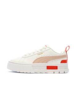 Baskets Blanches Fille Puma Mayze
