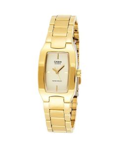 Casio Montre femme dore bracelet en acier inoxydable - LTP-1165N-9CRDF
