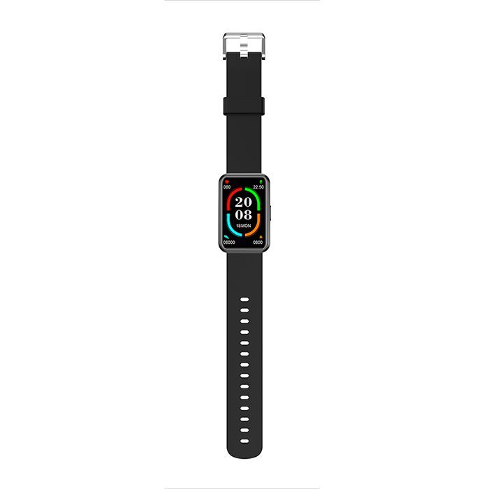 Blackview R5 2pcs Montre Connectée Homme Femme GPS IP68 Etanche Smartwatch  de fitness Compatible Android iOS - Noir