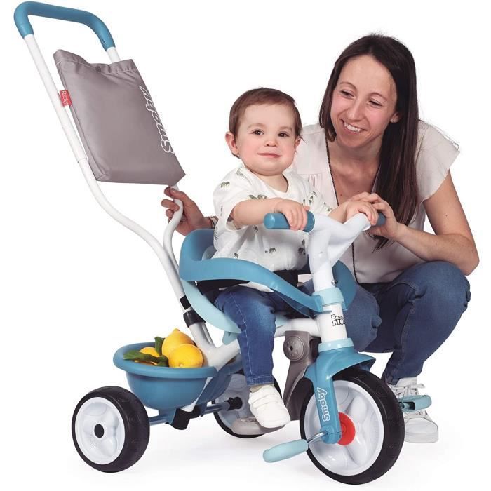 Véhicule pour enfant Smoby 740414 Tricycle Be Move Confort Bleu sur  marjanemall aux meilleurs prix au Maroc
