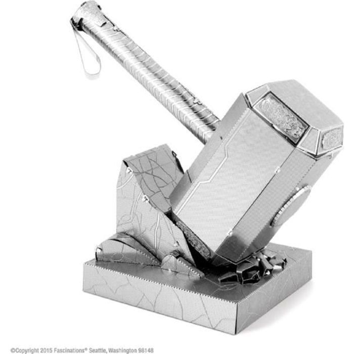 AVENGERS Thor's Hammer Mjolnir Maquette à Construire - 3D - Métal avec 2  feuilles - Sur carte 12x17 cm sur marjanemall aux meilleurs prix au Maroc
