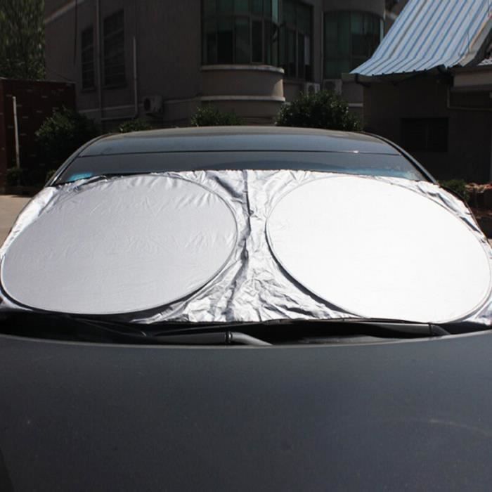 Protection solaire voiture pare-brise pare-brise pare-soleil protection UV  150 x 70 cm