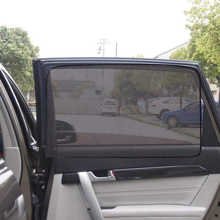 2 pièces Auto rideau voiture fenêtre latérale pare-soleil