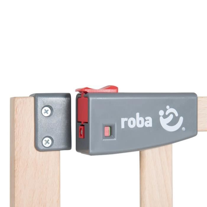 ROBA Barrière de Sécurité Bébé Safety Up pour Porte - Largeur Réglable de  78 - 100.5 cm