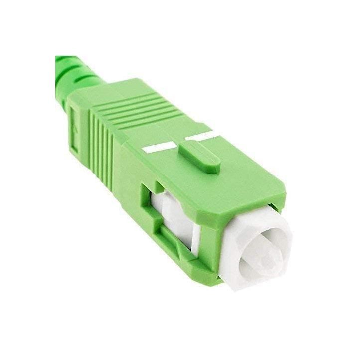 Linéaire FB122L Cordon Fibre Optique SC-APC/SC-APC pour Orange, Livebox,  SFR Box Fibre, Bouygues Télécom Bbox 30m