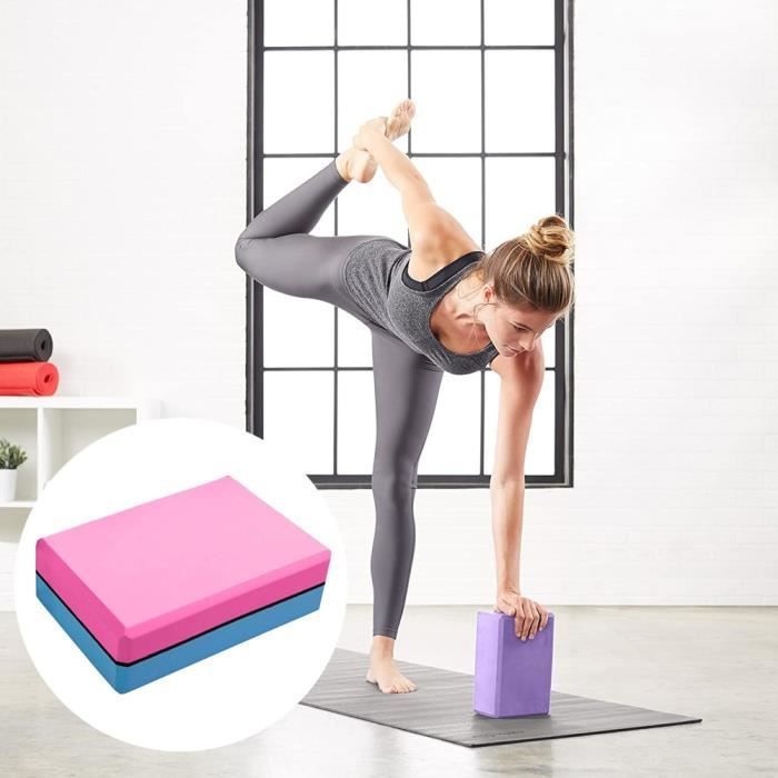 Brique de Yoga en mousse EVA, bloc de Pilates, accessoires d