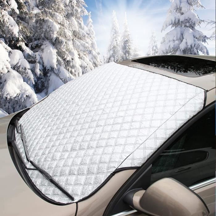 Pare-brise de voiture Anti-neige, glace, protection contre la poussière,  pare-soleil thermique, pare-brise
