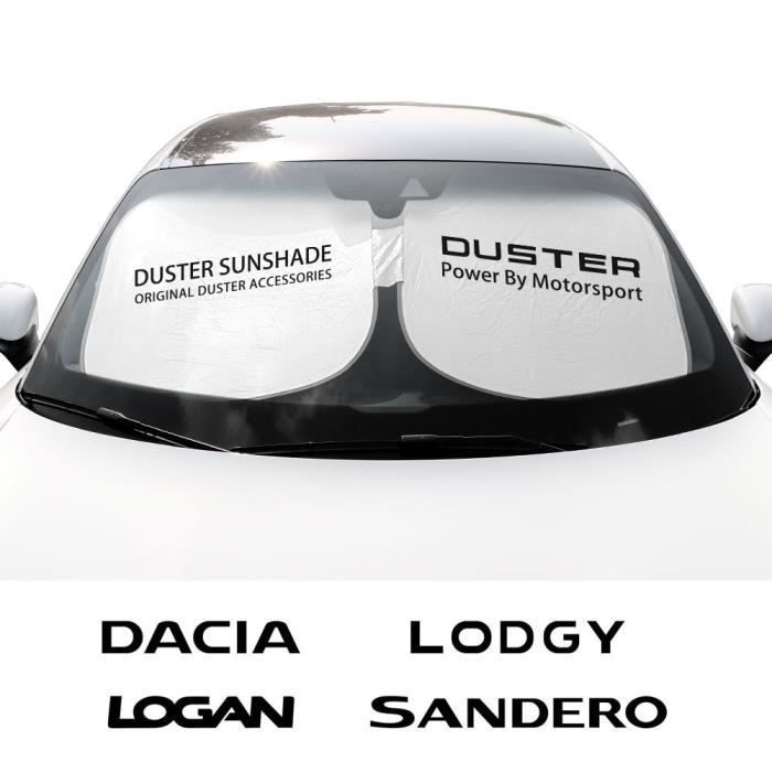Pare-soleil de voiture pour Dacia Duster 1.0 Tce gpl Logan Stepway Lodgy  Sandero, protection anti-uv pour au For Logan