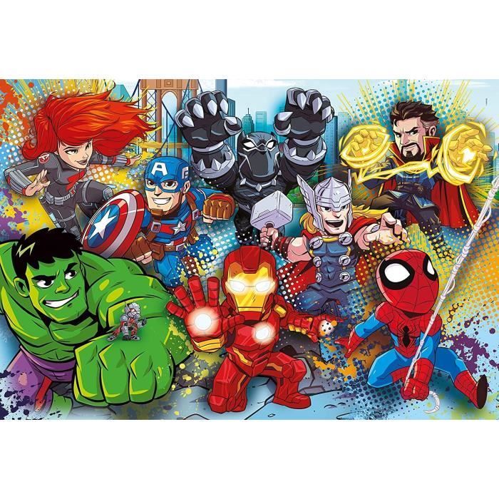 Clementoni puzzle Marvel Super Hero Avengers 60 pièces sur marjanemall aux  meilleurs prix au Maroc
