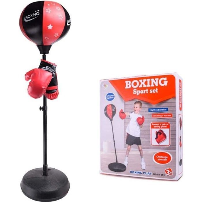 Punching ball set de boxe gants de boxe pompe enfant