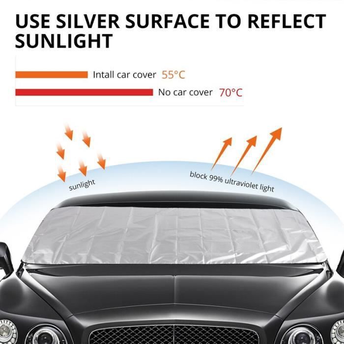 Pare-soleil de voiture - Protection solaire - Vitre latérale