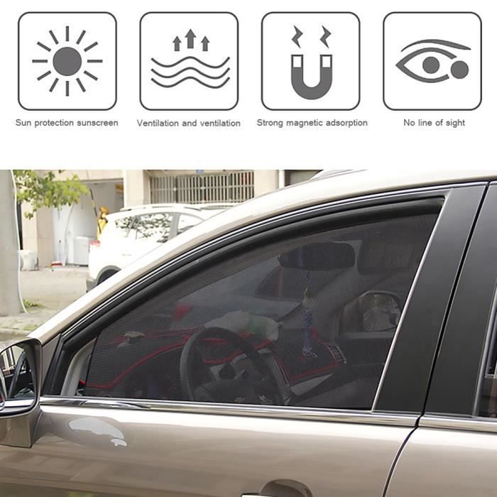 Magnétique voiture pare-soleil Protection UV voitures rideau