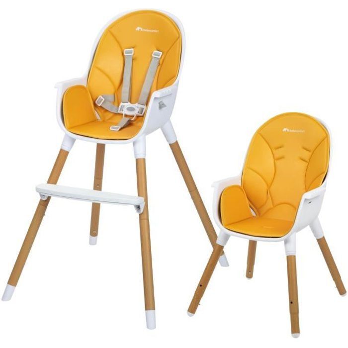 BEBECONFORT Avista Chaise haute bébé 2 en 1, design, évolutive en