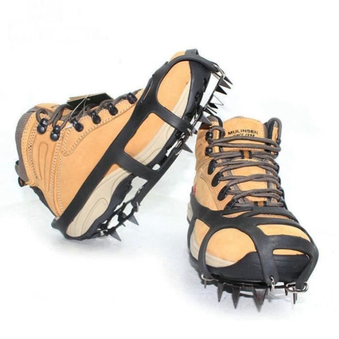 1 Paire Chaussure Neige Spikes, 12 Dents Chaussure Liban