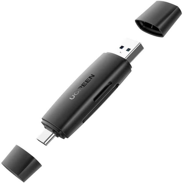 Lecteur de carte SD USB 3.0, OTG, Micro USB, Type C, Lecteur de