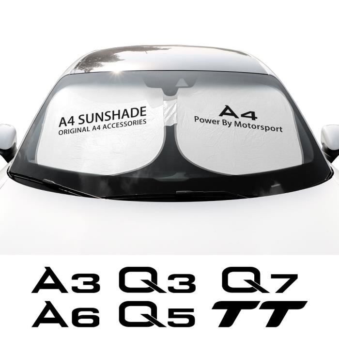 Pare-soleil de voiture avec réflecteur Anti UV, accessoires de voiture pour  Audi A3 8P 8V A4 B8 B6 C6 C5 Q2 For Q7