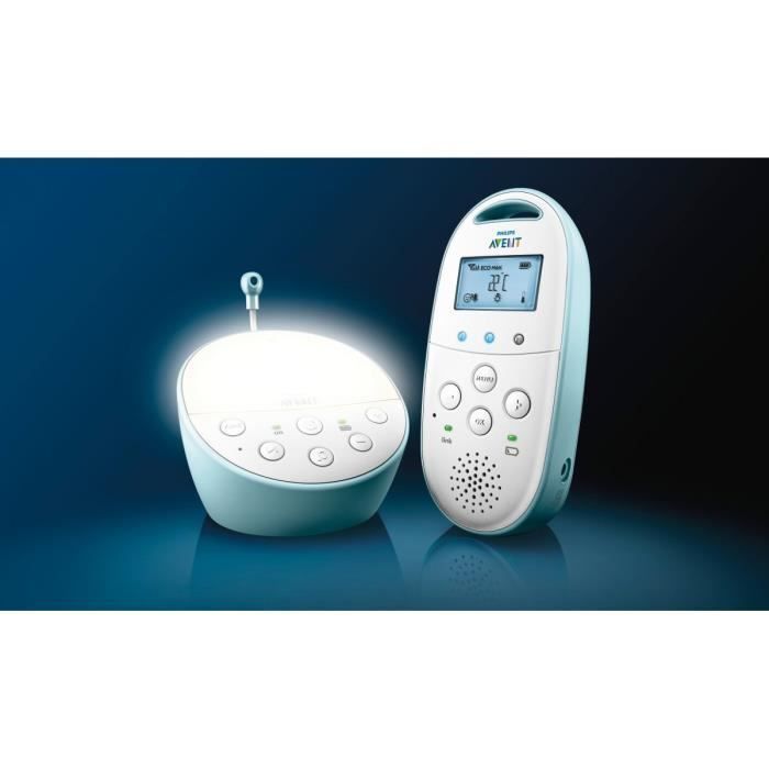 PHILIPS AVENT SCD560/00 Babyphone Audio DECT - Berceuses et