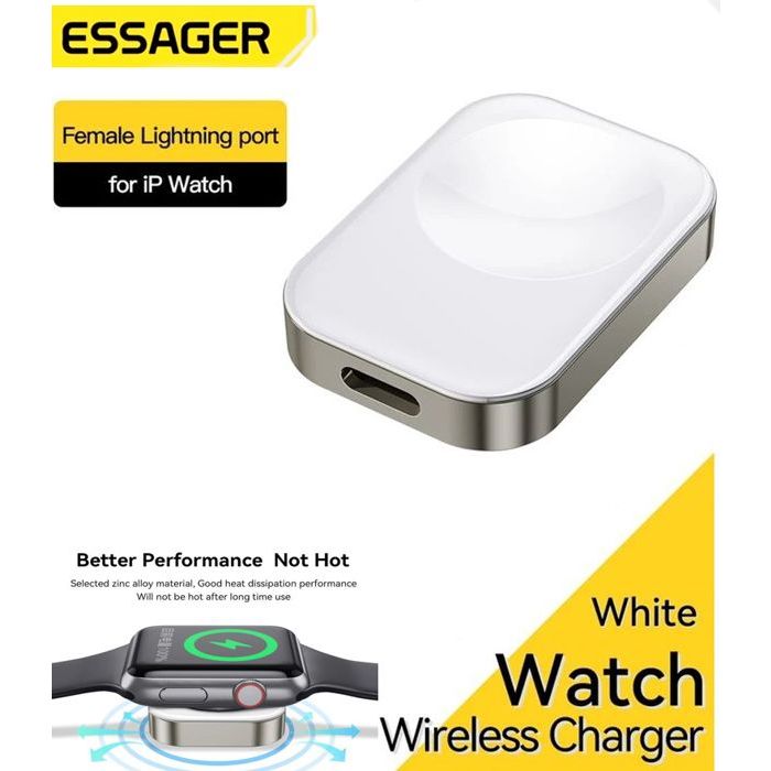 Chargeur sans fil IQ portable pour Apple Watch, Station de chargeI Watch  Series , USB, 7, SE