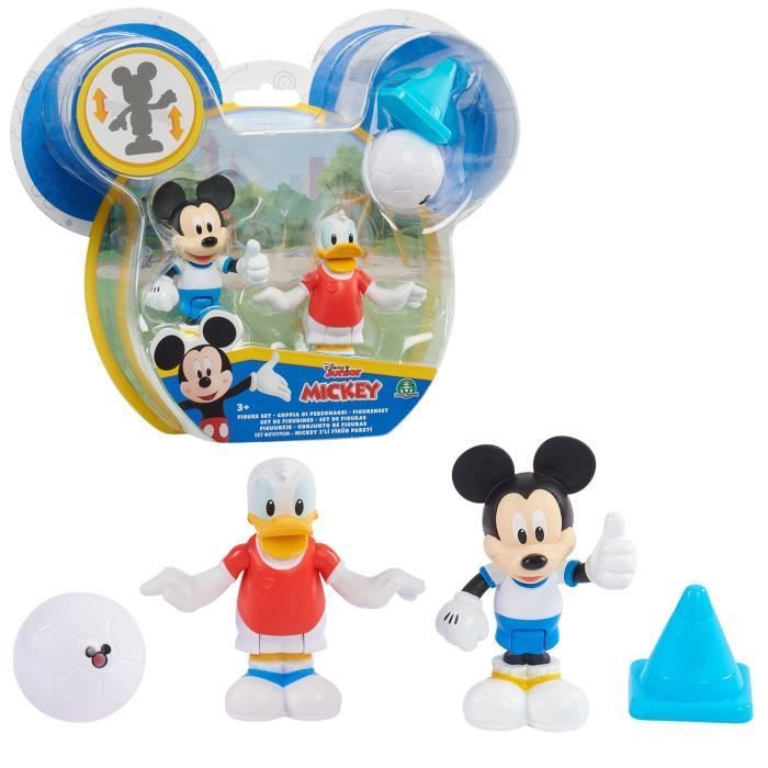 Mickey, 2 figurines articulées 7,5 cm avec accessoires, Thème Football,  Jouet pour enfants dès 3 ans, MCC042 sur marjanemall aux meilleurs prix au  Maroc