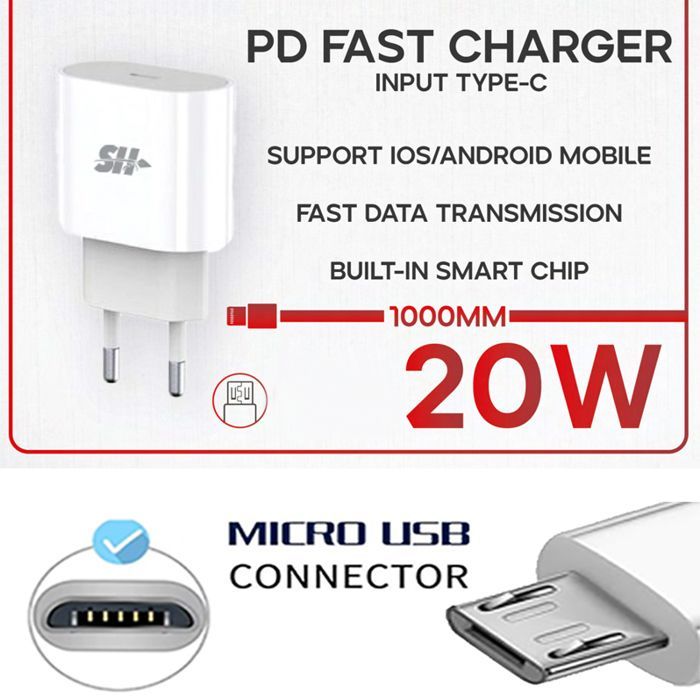 Charge rapide Câble de téléphone Android Micro Chargeur USB