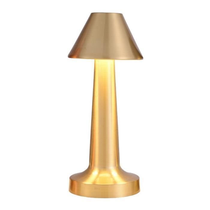 LAMPE A POSER,B Gold--Lampe LED sans fil Rechargeable avec capteur