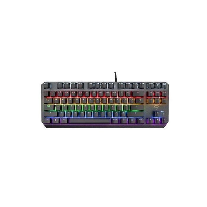 Trust Gaming GXT 834 Callaz Clavier Mécanique TKL, Layout AZERTY