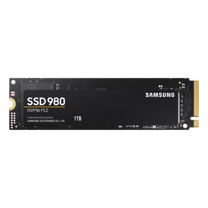 SAMSUNG - SSD Interne - 980 - 1To - M.2 NVMe (MZ-V8V1T0BW) sur