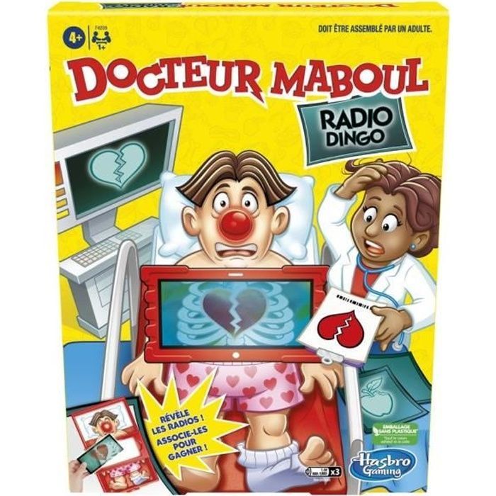 DOCTEUR MABOUL - Radio Dingo - Jeu de plateau pour enfants, dès 4 ans sur  marjanemall aux meilleurs prix au Maroc