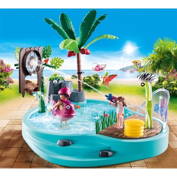 PLAYMOBIL - Aire de jeu aquatique - Voiture et figurine - JEUX, JOUETS -   - Livres + cadeaux + jeux