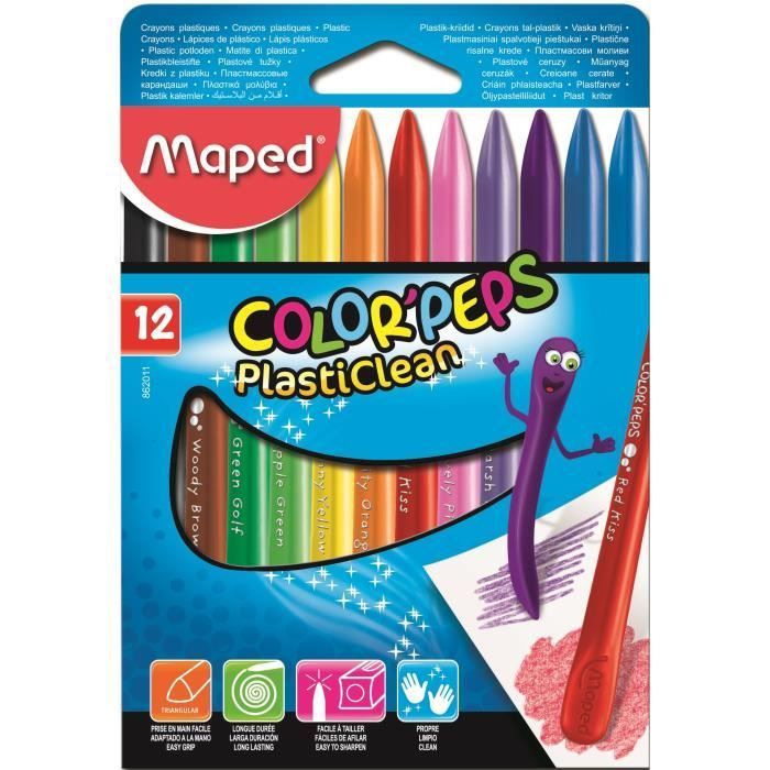 Crayon de couleur boite de 12
