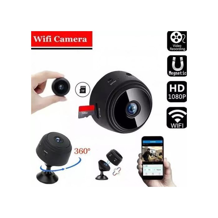Mini Camera IP-WIFI FULL HD A9 - Sans Fil au Maroc