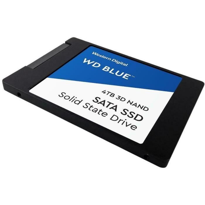 WD Disque dur Blue™ SSD 3D Nand Format 2.5/7mm 4To