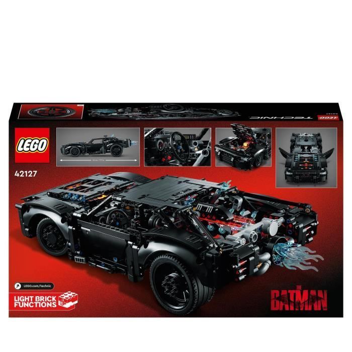LEGO® Technic 42127 La Batmobile de Batman, Jouet Batmobile, Voiture Batman  Jouet, Cadeau Garçon et Filles 10 Ans et Plus sur marjanemall aux meilleurs  prix au Maroc