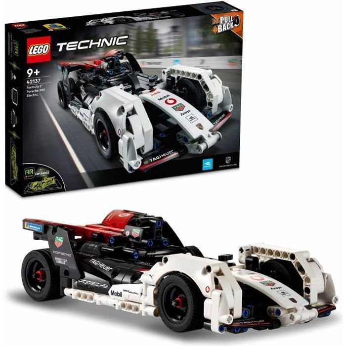 LEGO® 42137 Technic La Porsche 99X Electric Formula E Voiture de Course  Jouet à Rétrofriction avec Appli de Réalité Augmentée sur marjanemall aux  meilleurs prix au Maroc