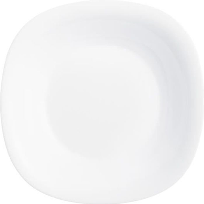 Assiette creuse blanche 21 cm - Carine Blanc - Luminarc